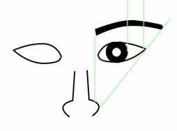 眉毛の理想の形
